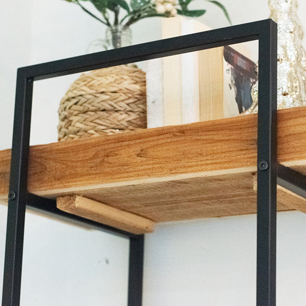 Three Tier Rustic Wall Shelf - Decor Steals