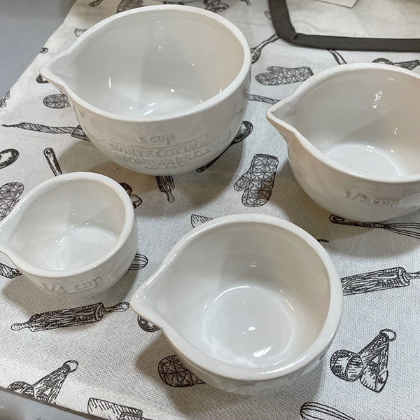 Stoneware Measuring Cups - A Cottage in the City