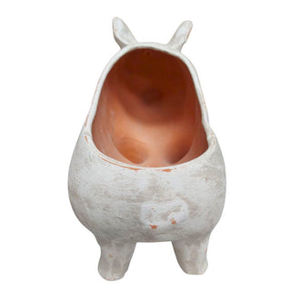 Clay Pig Planter Pot