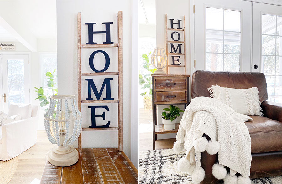 HOME Letter Throw Pillows - Farmhouse Touches - Decor Steals