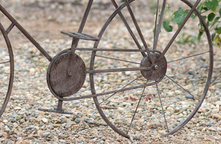 HUGE Rustic Bicycle Planter