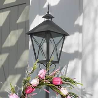 Oversized 67 Inch European Iron Street Lantern