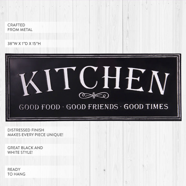 Hand Crafted Funny Farmhouse Kitchen Signs by The Old Rusty Goat