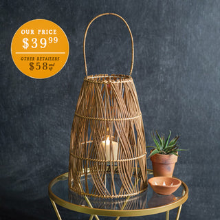 Bungalow Rattan Lantern