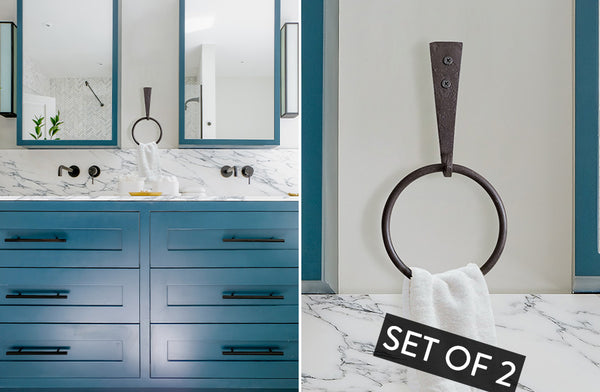 Cast Iron Towel Ring - Decor Steals