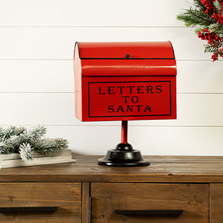 Letters To Santa Iron Mailbox