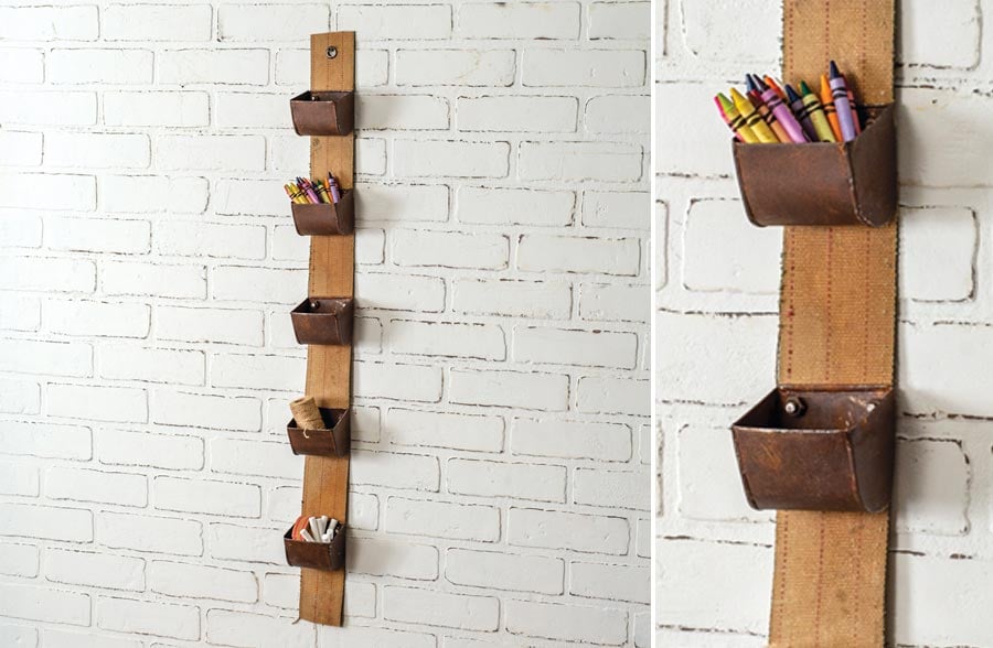 Hanging Wall Organizer | Metal Hanging Wall Organizer – Decor Steals