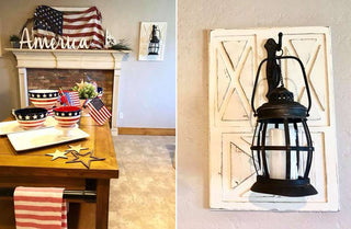 Hanging Rustic Lantern Wall Sconce