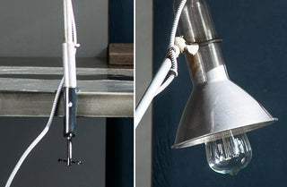 Metal Dockyard Clip-on Desk Lamp