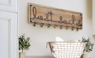 Wooden Lost Socks Sign With Clips