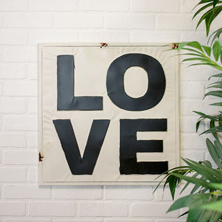 Stacked Letters LOVE Sign