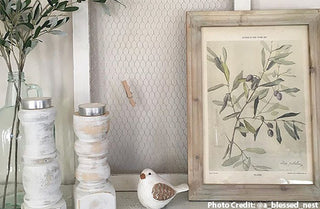 Framed Botanical Olive Print