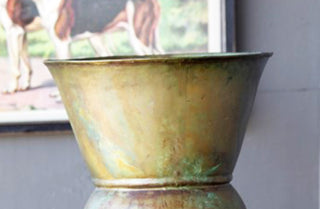 Rustic Patina Urns