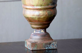 Rustic Patina Urns