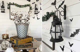 Hanging Rustic Lantern Wall Sconce