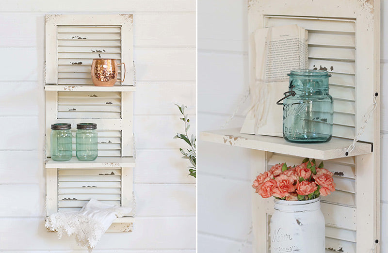 Distressed Vintage Bath Tissue Stand - Decor Steals