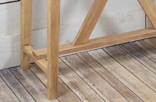 x-Brace Farmhouse Foyer Table