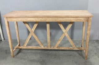 x-Brace Farmhouse Foyer Table