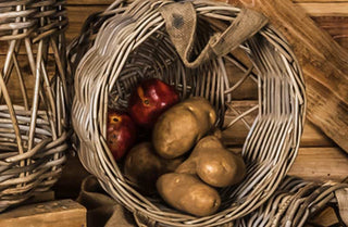 Round Wicker Baskets With Handles